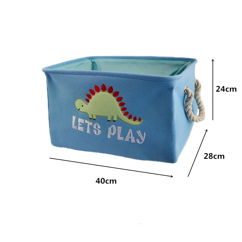 Foldable Laundry Basket for Dirty Clothes for kids baby Toys canvas wasmand large storage hamper kids baby Home Organizer - StorageandmoreStorage