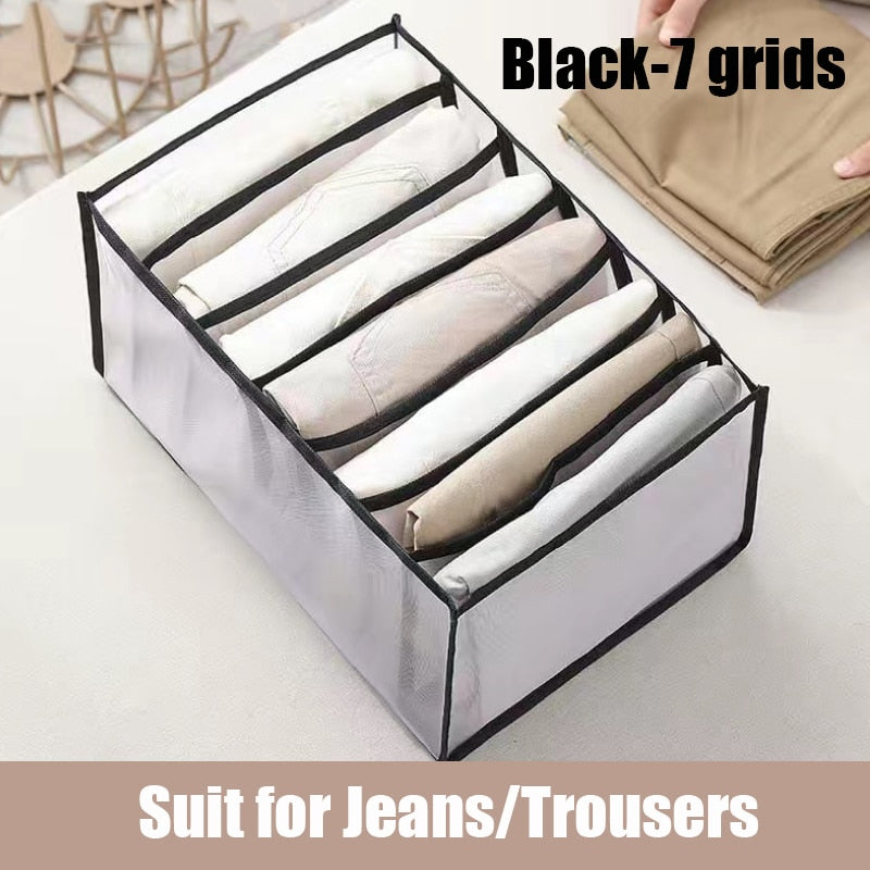 Drawer Closet Underwear Bra Organizer Divider Boxes for Underwear Scarves Socks Bra Foldable Wardrobe Clothes Storage Organizers - StorageandmoreStorage