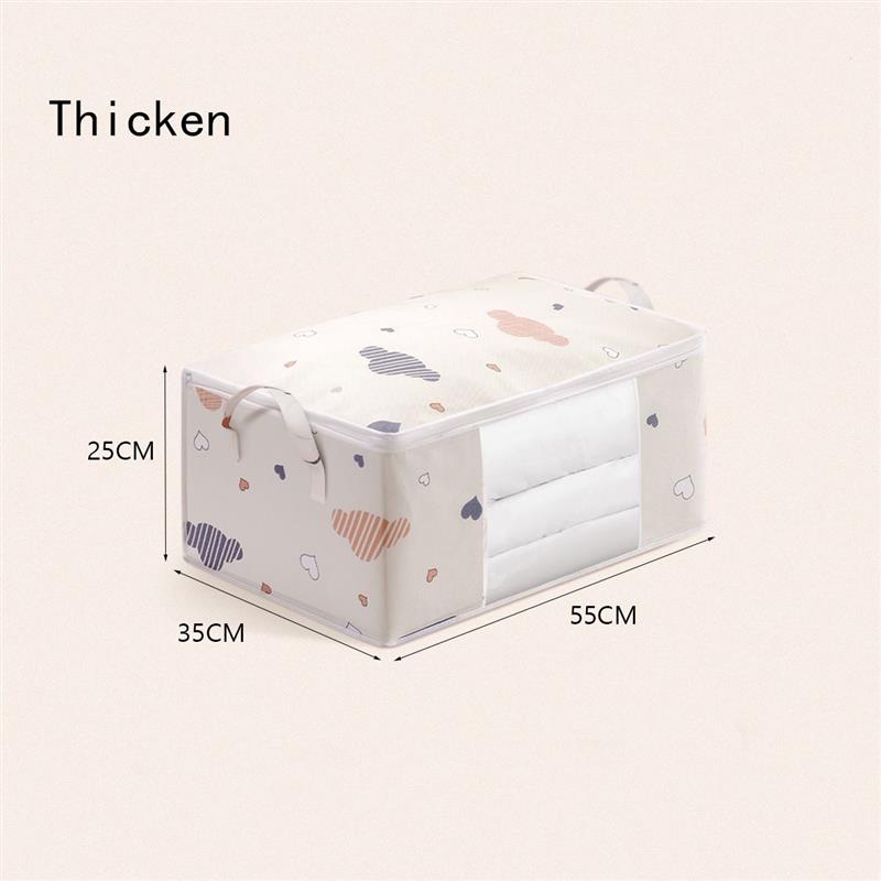 NEW Foldable Storage Bag Clothes Blanket Quilt Closet Sweater Organizer Box Pouches Fashion Sale Clothes Cabinet Organizer - StorageandmoreStorage