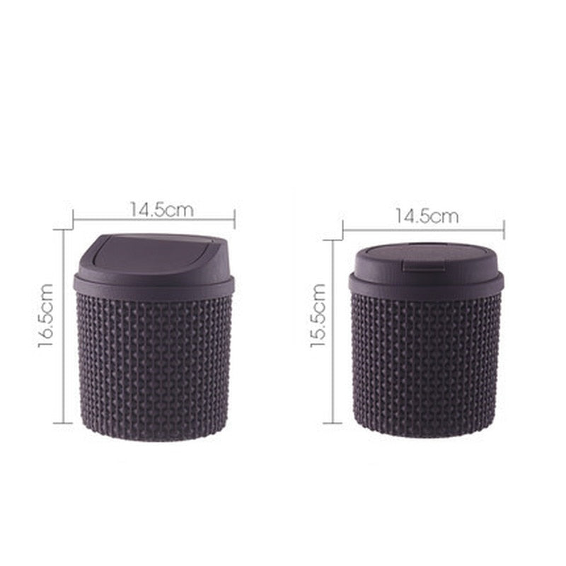 Garbage bin Desktop trash can home bedroom bedside Mini Waste trash Bin kitchen garbage box Table Dustbin Sundries Storage Box - StorageandmoreStorage