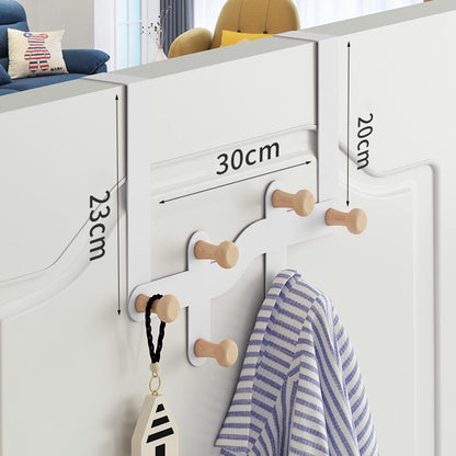 Hooks Over The Door Hooks Home Bathroom Organizer Rack Clothes Coat Hat Towel Hanger New Bathroom Kitchen Accessories Holder - StorageandmoreStorage