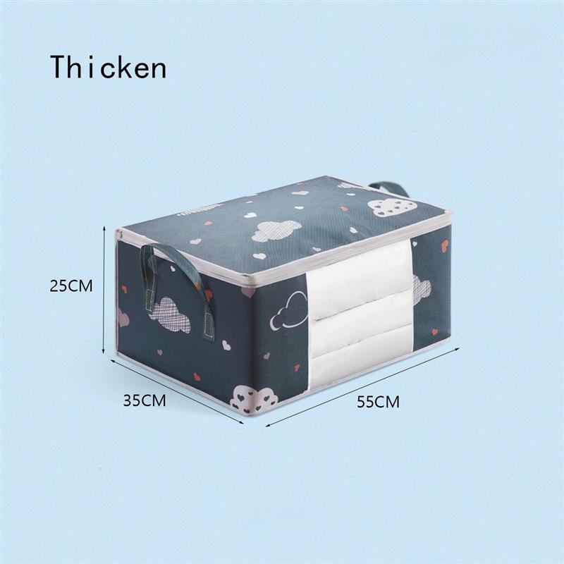 NEW Foldable Storage Bag Clothes Blanket Quilt Closet Sweater Organizer Box Pouches Fashion Sale Clothes Cabinet Organizer - StorageandmoreStorage