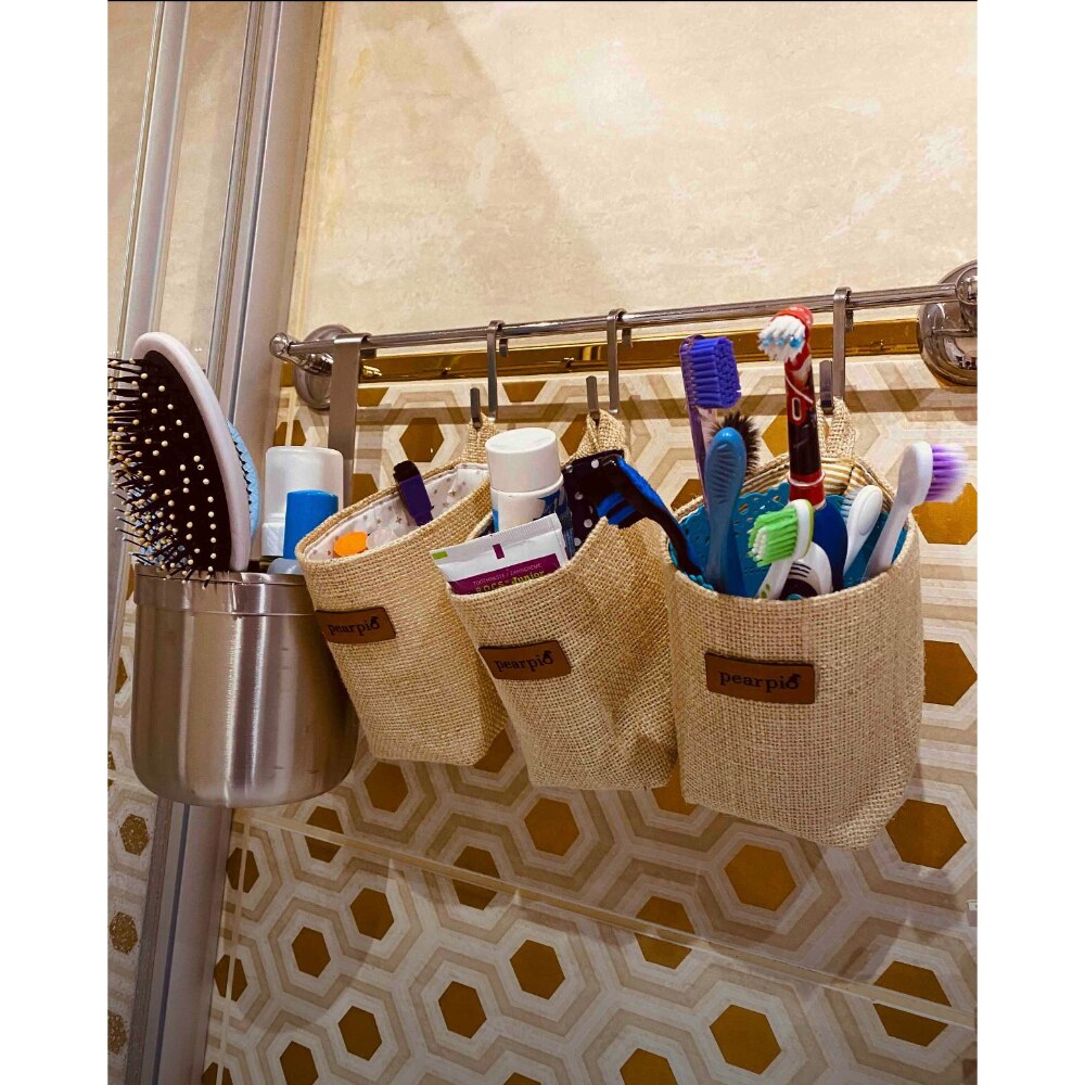 Product Basket Organizer Storage Boxes Handmade Natural Living Room Kitchen Bathroom All Areas Home Decoration Can Be Hanged New - StorageandmoreStorage